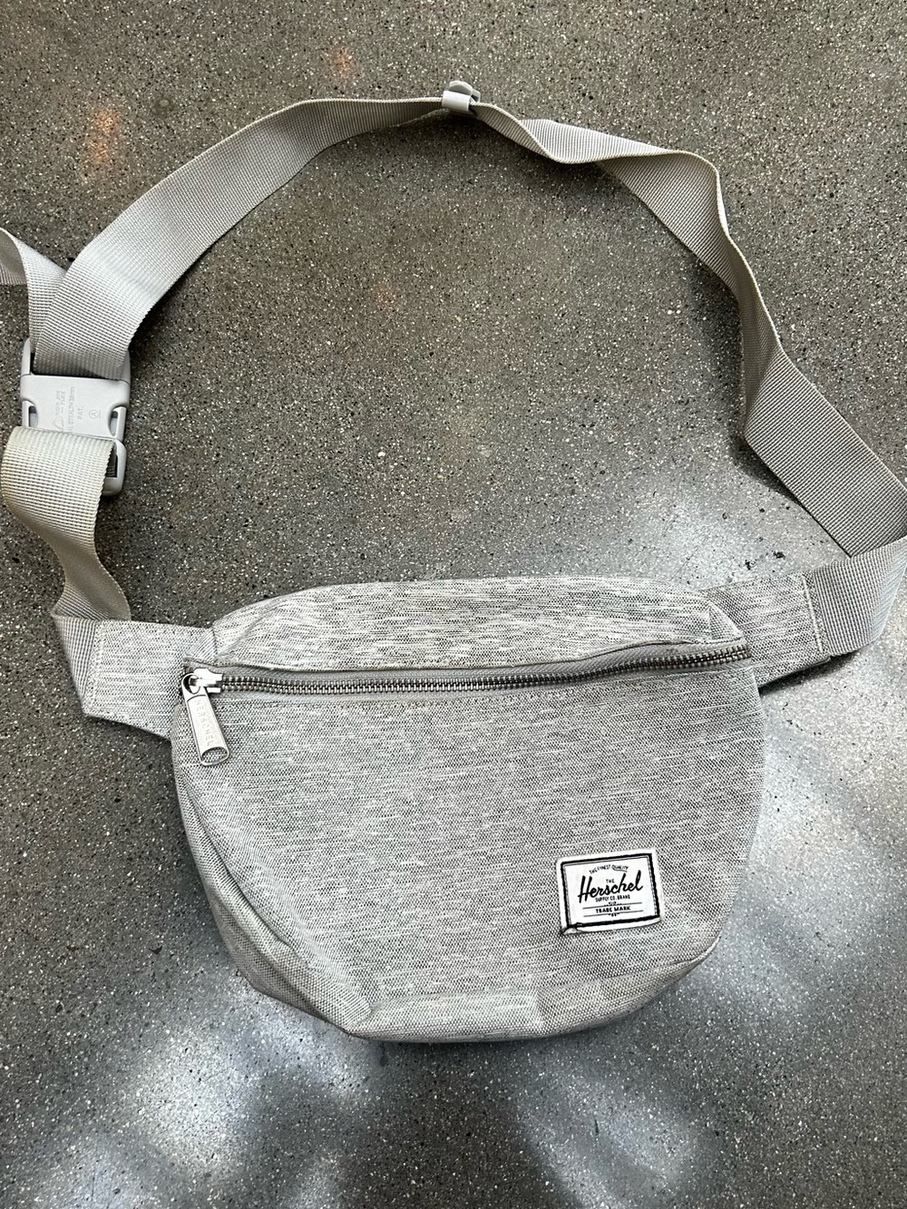 Light Gray Waist Pack - Fanny pack